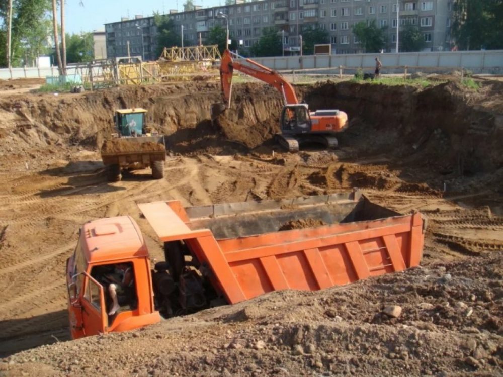 Рытье и разработка котлованов. Услуги спецтехники стоимость услуг и где заказать - Магадан
