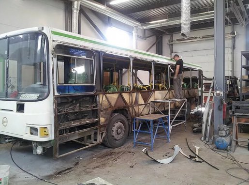 Ремонт автобусов, замена стекол, ремонт кузова стоимость ремонта и где отремонтировать - Магадан